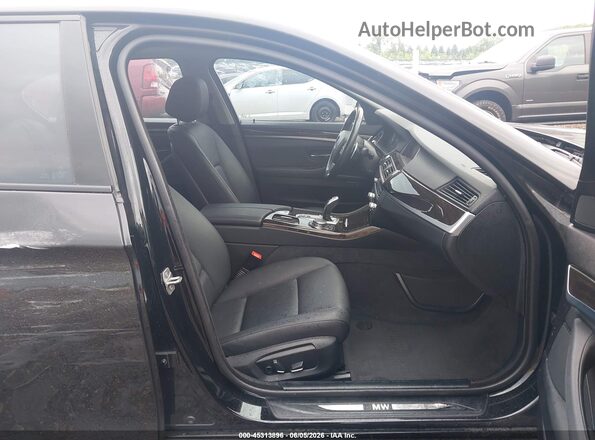 WBA5A7C58GG146003 2016 BMW 5 SERIES Black Front interior view
