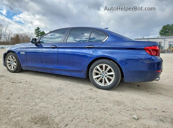 WBA5A7C59GG151405 2016 BMW 5 SERIES Blue Rear left