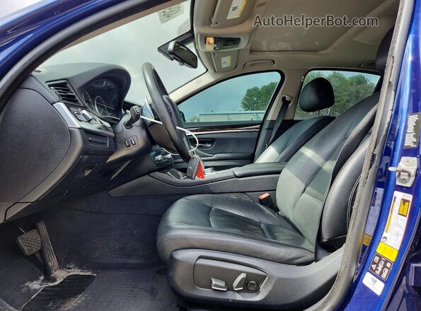 WBA5A7C59GG151405 2016 BMW 5 SERIES Blue Front interior view