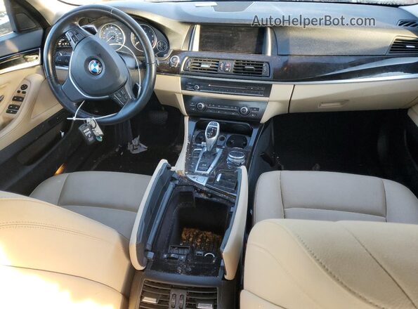WBA5A7C59GG151954 2016 BMW 5 SERIES Black Dashboard view
