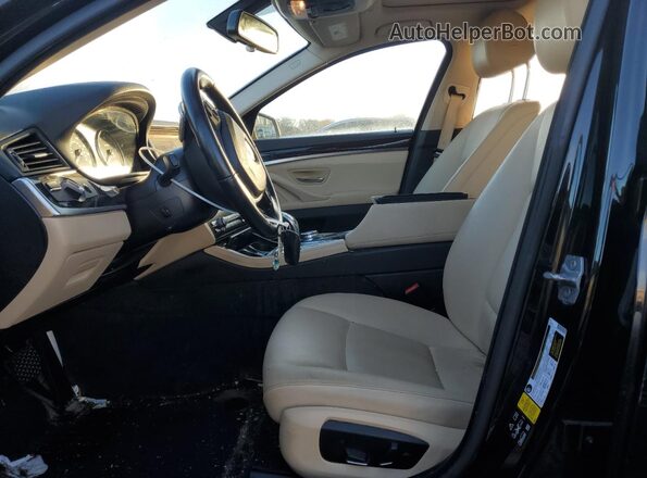 WBA5A7C59GG151954 2016 BMW 5 SERIES Black Front interior view