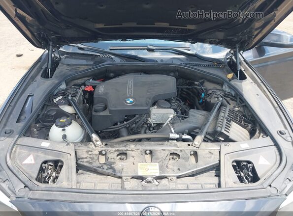 WBA5A7C5XGG151381 2016 BMW 5 SERIES Black Вид ззаду
