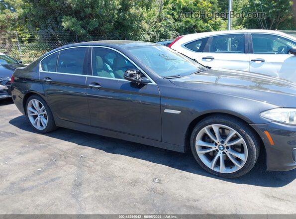 WBA5B1C50GG133482 2016 BMW 5 SERIES Gray 
