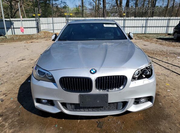 WBA5B1C51GG551341 2016 BMW 5 SERIES Silver Vista frontal