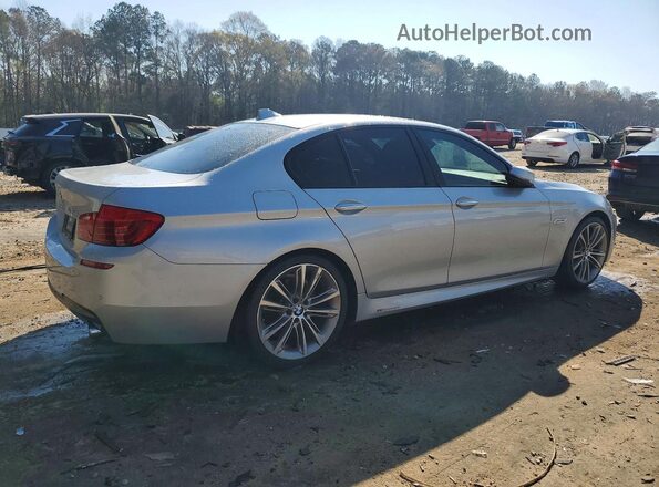 WBA5B1C51GG551341 2016 BMW 5 SERIES Silver Trasero derecho