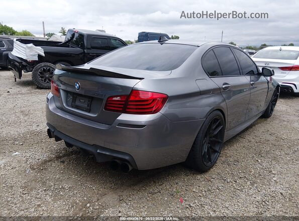 WBA5B1C51GG551615 2016 BMW 5 SERIES Gray Rear right