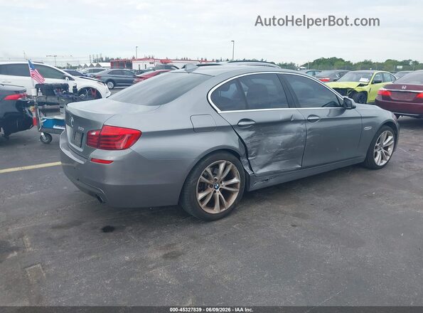 WBA5B1C52GG130373 2016 BMW 5 SERIES Gray 