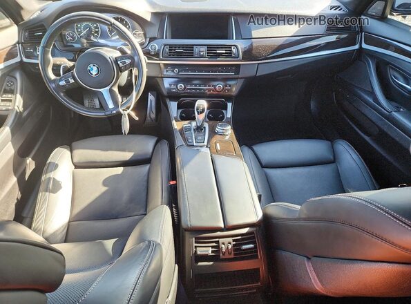 WBA5B1C55GG553447 2016 BMW 5 SERIES White Առջևի վահանակի տեսք