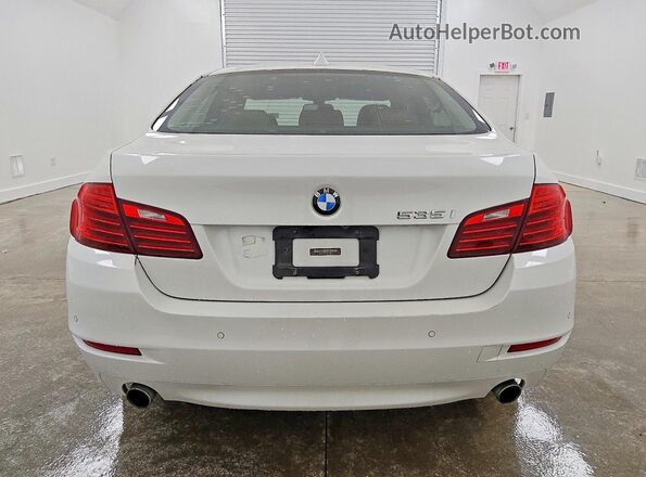 WBA5B1C57GG134905 2016 BMW 5 SERIES White Vista trasera