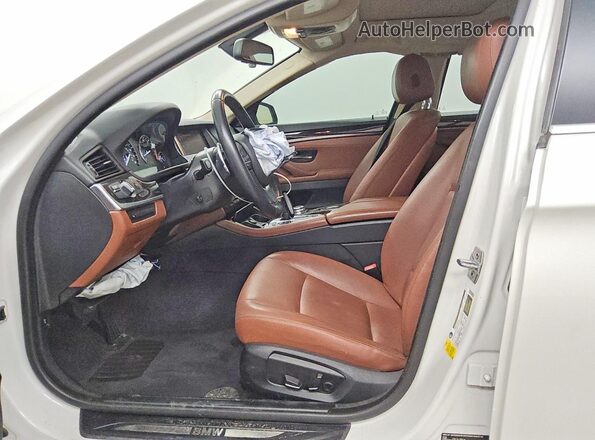 WBA5B1C57GG134905 2016 BMW 5 SERIES White Vista interior delantera