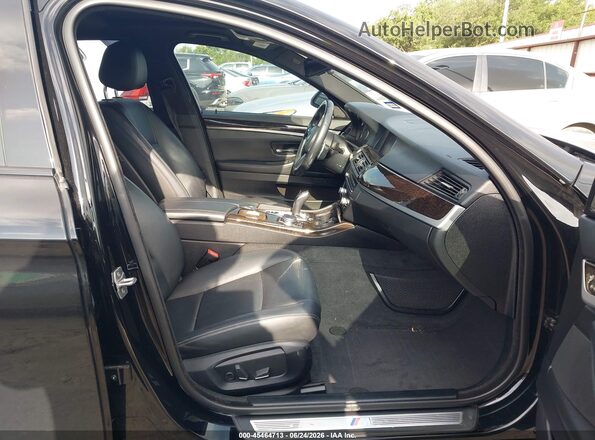 WBA5B1C58GG553068 2016 BMW 5 SERIES Black Vista interior delantera