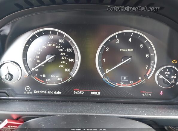 WBA5B1C58GG553068 2016 BMW 5 SERIES Black Vista de los asientos traseros