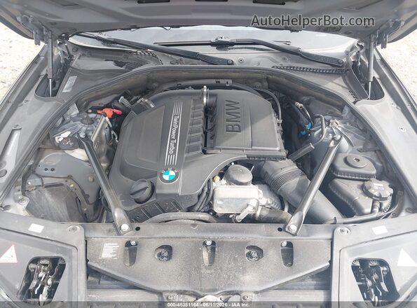 WBA5B3C50GD549738 2016 BMW 5 SERIES Gray Rear view