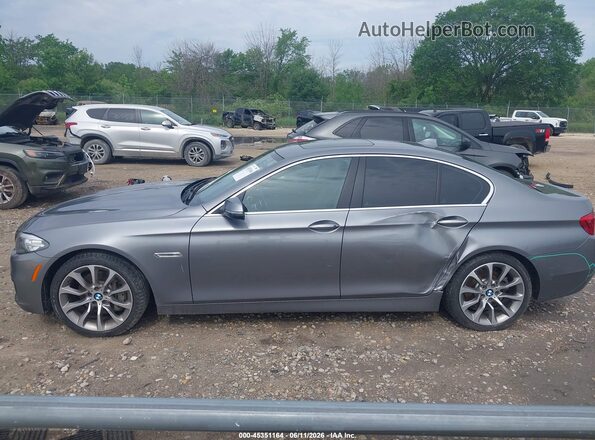 WBA5B3C50GD549738 2016 BMW 5 SERIES Gray Front view