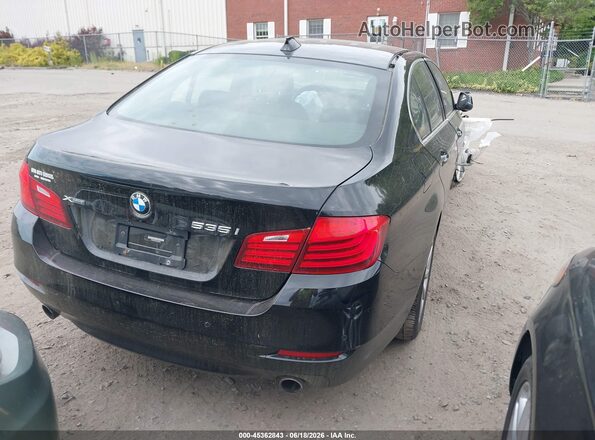 WBA5B3C50GG259076 2016 BMW 5 SERIES Black Tył prawy