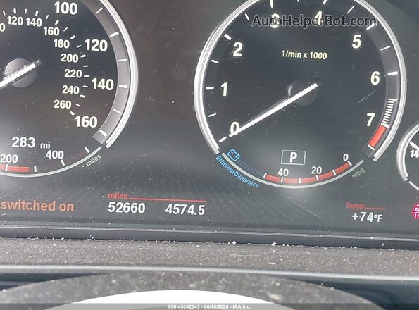 WBA5B3C50GG259076 2016 BMW 5 SERIES Black 