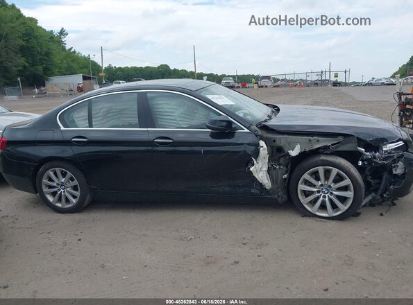 WBA5B3C50GG259076 2016 BMW 5 SERIES Black Widok wnętrza z tyłu