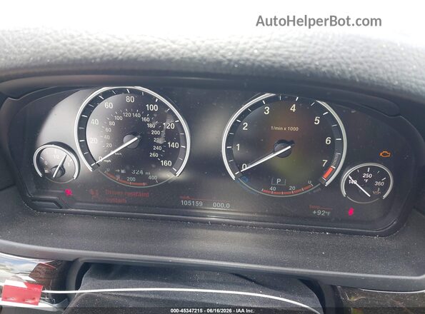 WBA5B3C50GG259658 2016 BMW 5 SERIES Черный Вид задних сидений
