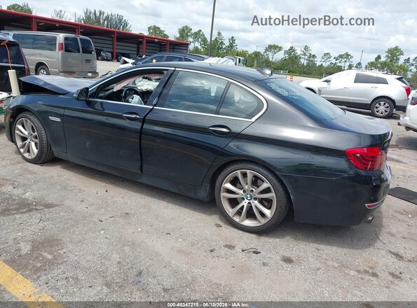 WBA5B3C50GG259658 2016 BMW 5 SERIES Черный Задняя левая четверть