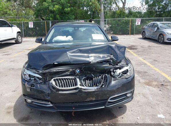WBA5B3C50GG259658 2016 BMW 5 SERIES Черный Вид щитка приборов