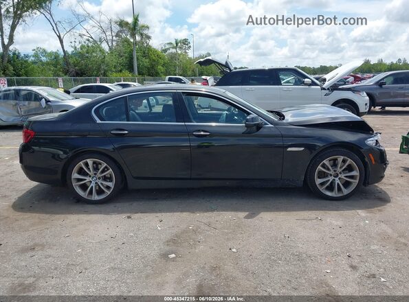 WBA5B3C50GG259658 2016 BMW 5 SERIES Черный Вид задней части салона