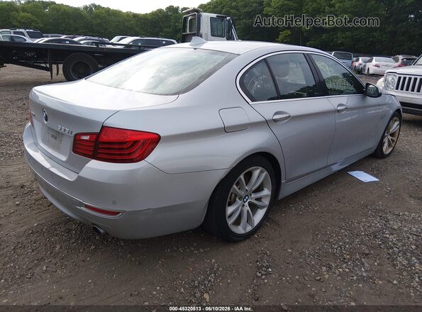 WBA5B3C51GG252590 2016 BMW 5 SERIES Gray Trasero derecho