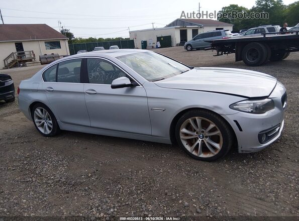 WBA5B3C51GG252590 2016 BMW 5 SERIES Gray Vista del cuadro de instrumentos