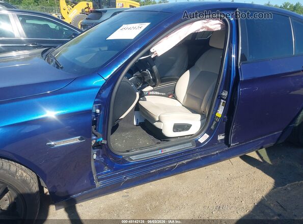 WBA5B3C52GG255806 2016 BMW 5 SERIES Синий Вид спереди