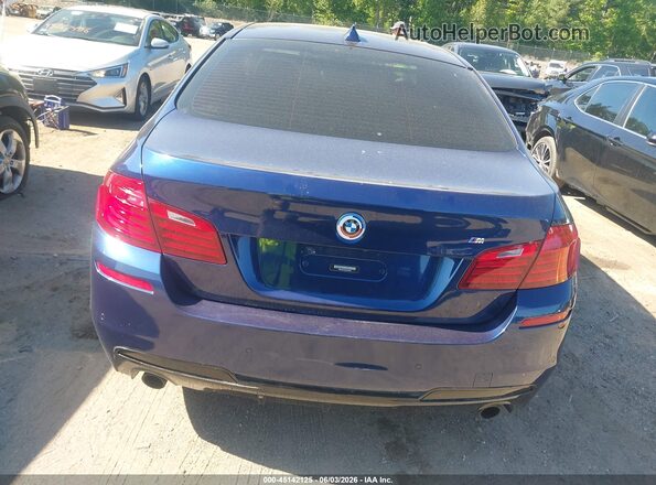 WBA5B3C52GG255806 2016 BMW 5 SERIES Синий 