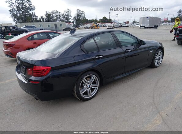 WBA5B3C53GG253904 2016 BMW 5 SERIES Black Tył prawy