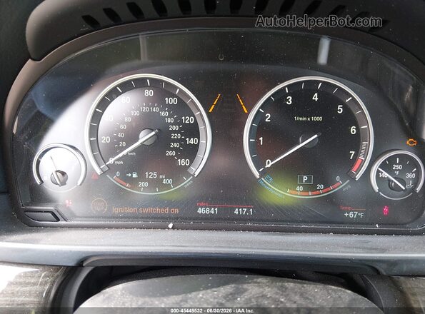 WBA5B3C53GG253904 2016 BMW 5 SERIES Black Widok tylnych siedzeń