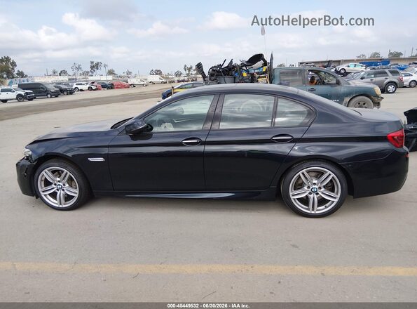 WBA5B3C53GG253904 2016 BMW 5 SERIES Black Widok wnętrza 360 stopni