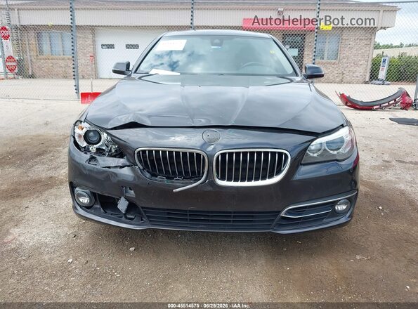 WBA5B3C57GG256840 2016 BMW 5 SERIES Black Vista del cuadro de instrumentos
