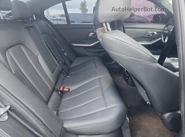 WBA5R1C52KAK09100 2019 BMW 3 SERIES Gray Հետևի նստատեղերի տեսք