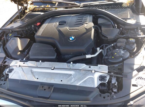 WBA5R1C52KAK10182 2019 BMW 3 SERIES Черный Вид сзади
