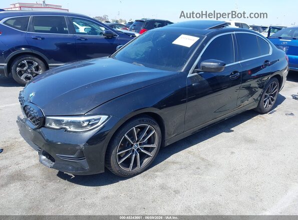 WBA5R1C55KAK06949 2019 BMW 3 SERIES Black Front left