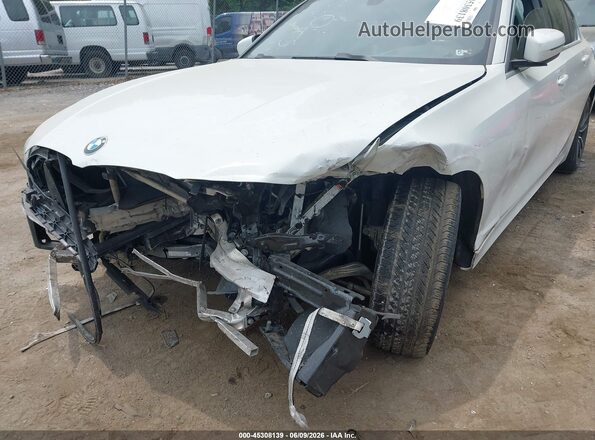 WBA5R1C56KFH05734 2019 BMW 3 SERIES White Widok z przodu