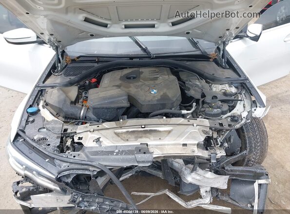WBA5R1C56KFH05734 2019 BMW 3 SERIES White Widok z tyłu