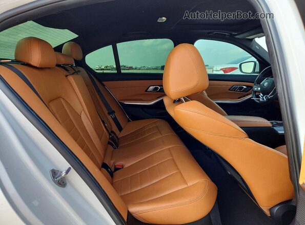WBA5R1C57KAE82035 2019 BMW 3 SERIES Белый Вид задних сидений