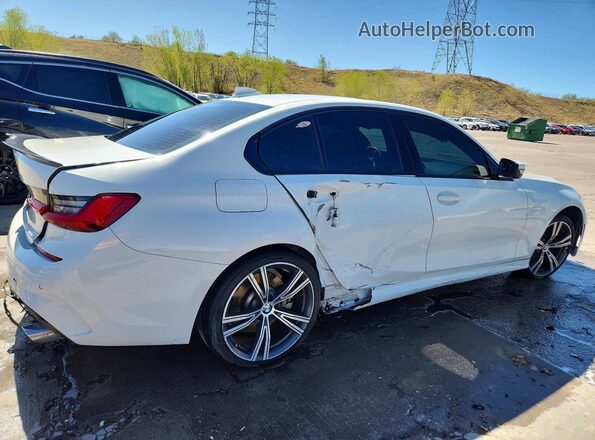 WBA5R1C58KAK09151 2019 BMW 3 SERIES White Задня права чверть