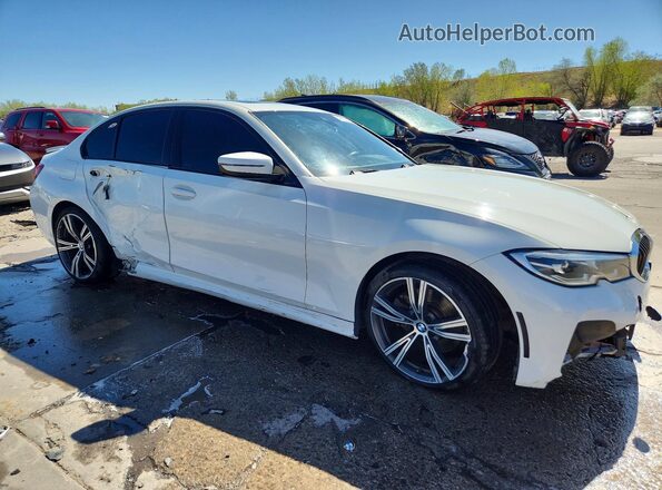 WBA5R1C58KAK09151 2019 BMW 3 SERIES White Передня права чверть