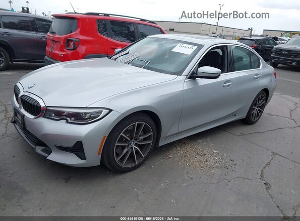 WBA5R1C59KAK09790 2019 BMW 3 SERIES Silver Front left