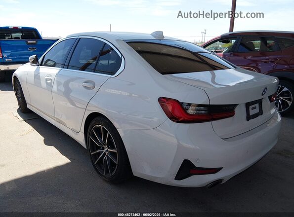 WBA5R1C59KAK12740 2019 BMW 3 SERIES White Rear left