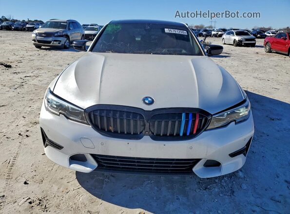 WBA5R7C08LFH42521 2020 BMW 3 SERIES White Вид спереду