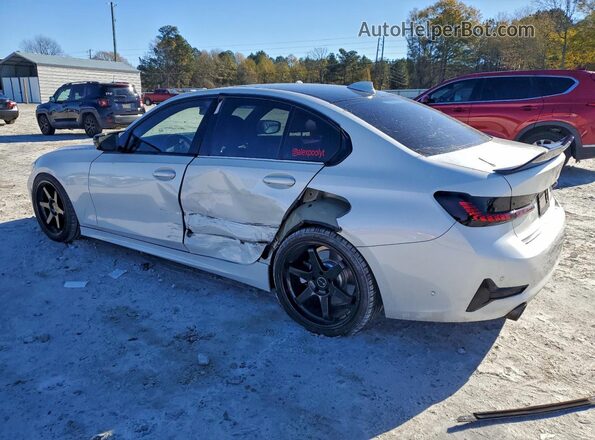 WBA5R7C08LFH42521 2020 BMW 3 SERIES White Задня ліва чверть
