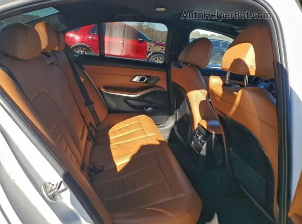 WBA5R7C08LFH42521 2020 BMW 3 SERIES White Вид задніх сидінь