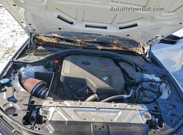 WBA5R7C08LFH42521 2020 BMW 3 SERIES White Вид задньої частини салону