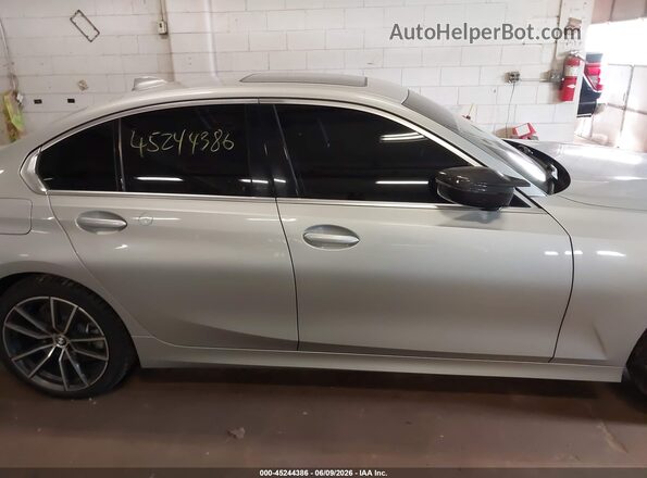 WBA5R7C0XMFK57604 2021 BMW 3 SERIES Silver უკანა სალონის ხედი