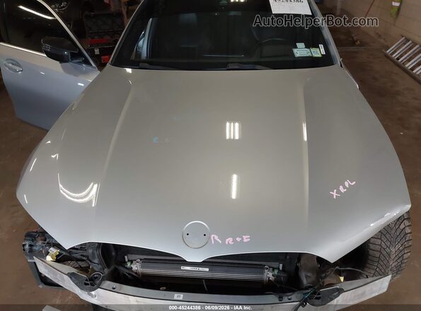 WBA5R7C0XMFK57604 2021 BMW 3 SERIES Silver უკანა ხედი