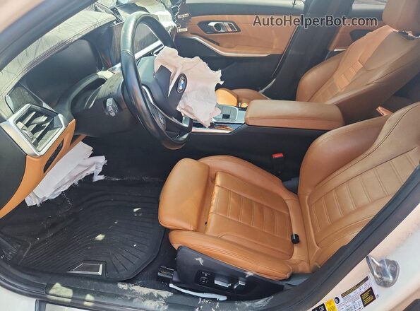 WBA5R7C50KAJ80473 2019 BMW 3 SERIES White Սալոնի դիմացի տեսք